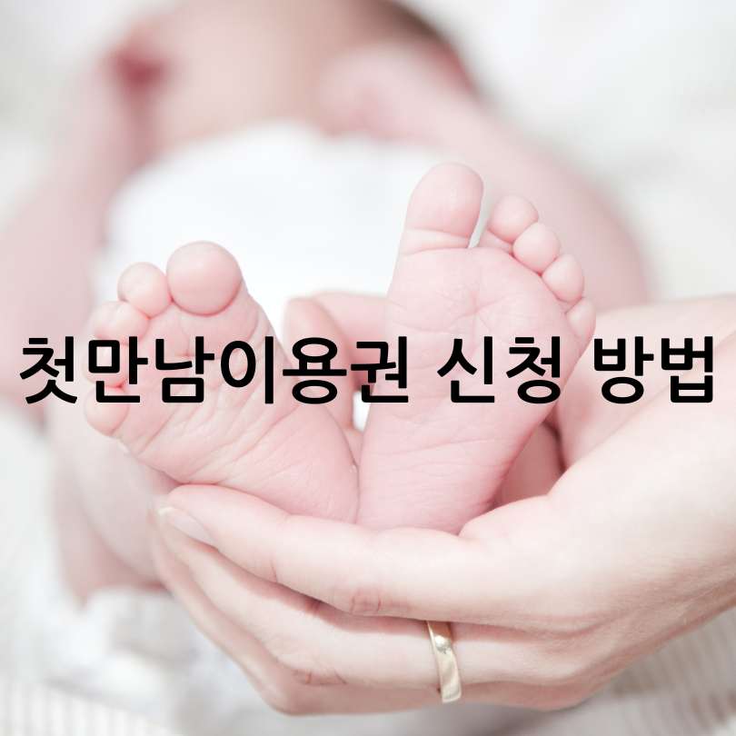 첫만남이용권 신청방법&amp;#44; 사용처&amp;#44; 잔액조회