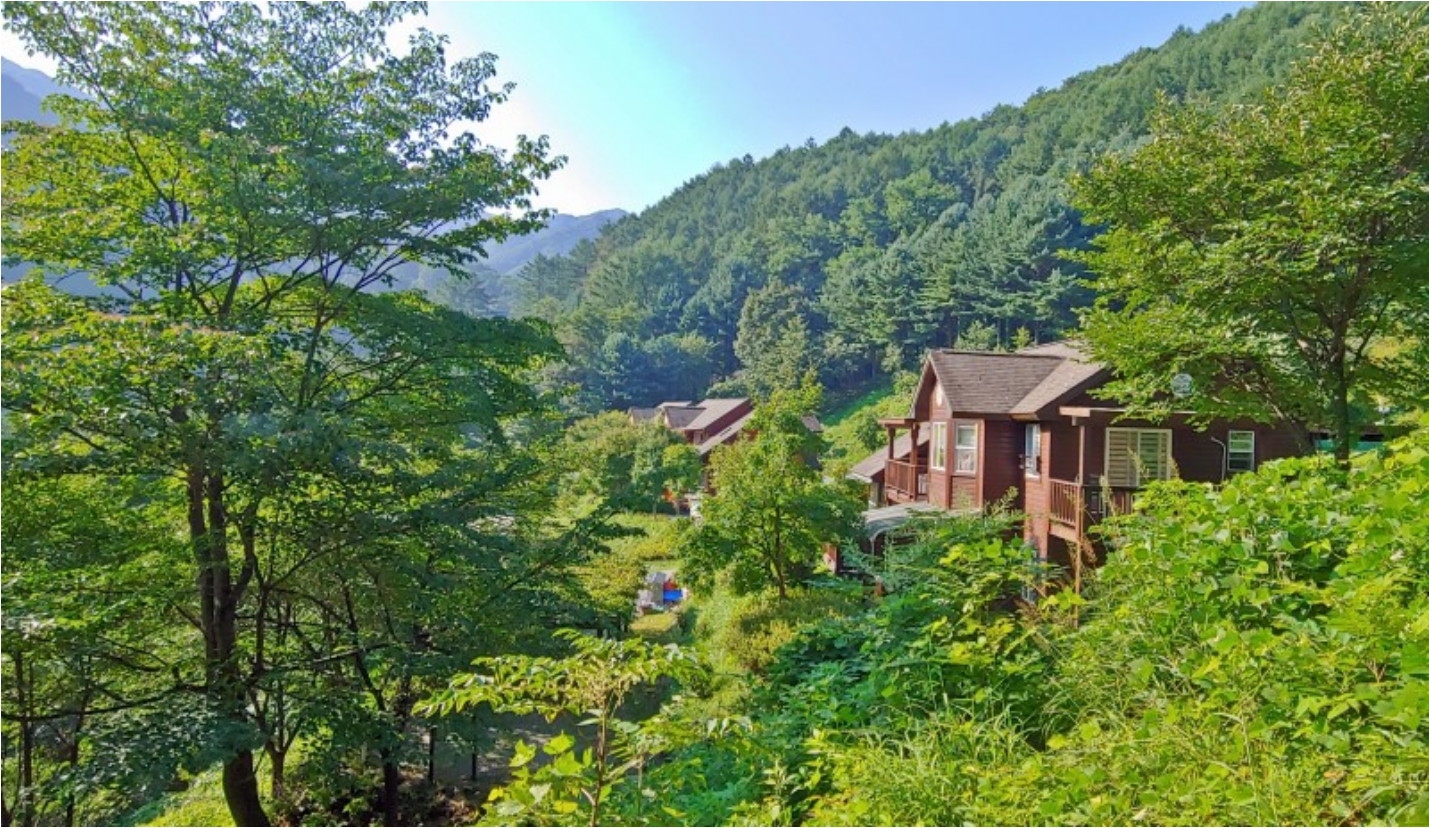 백운산-자연휴양림-전경