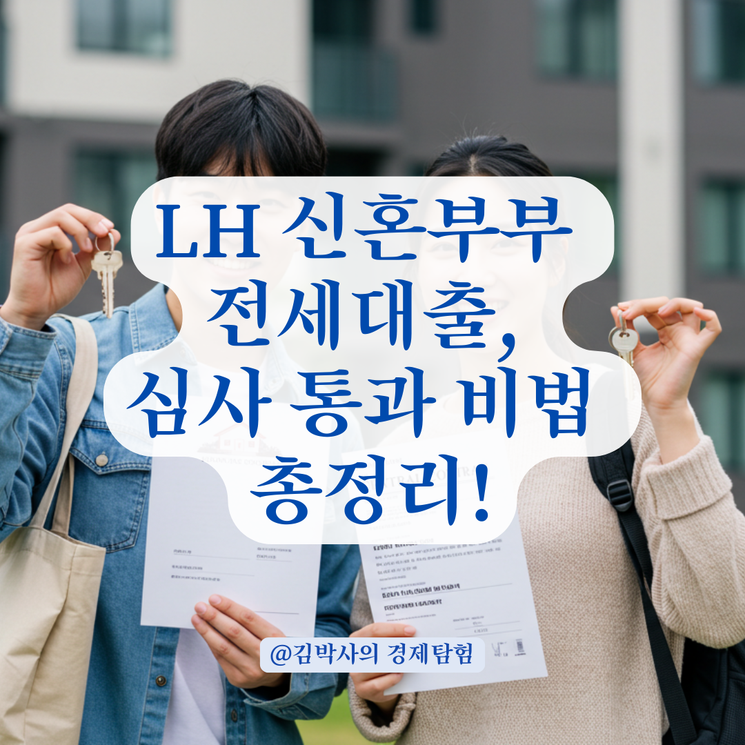 LH 신혼부부 전세자금 대출 심사 통과를 위한 실전 가이드.