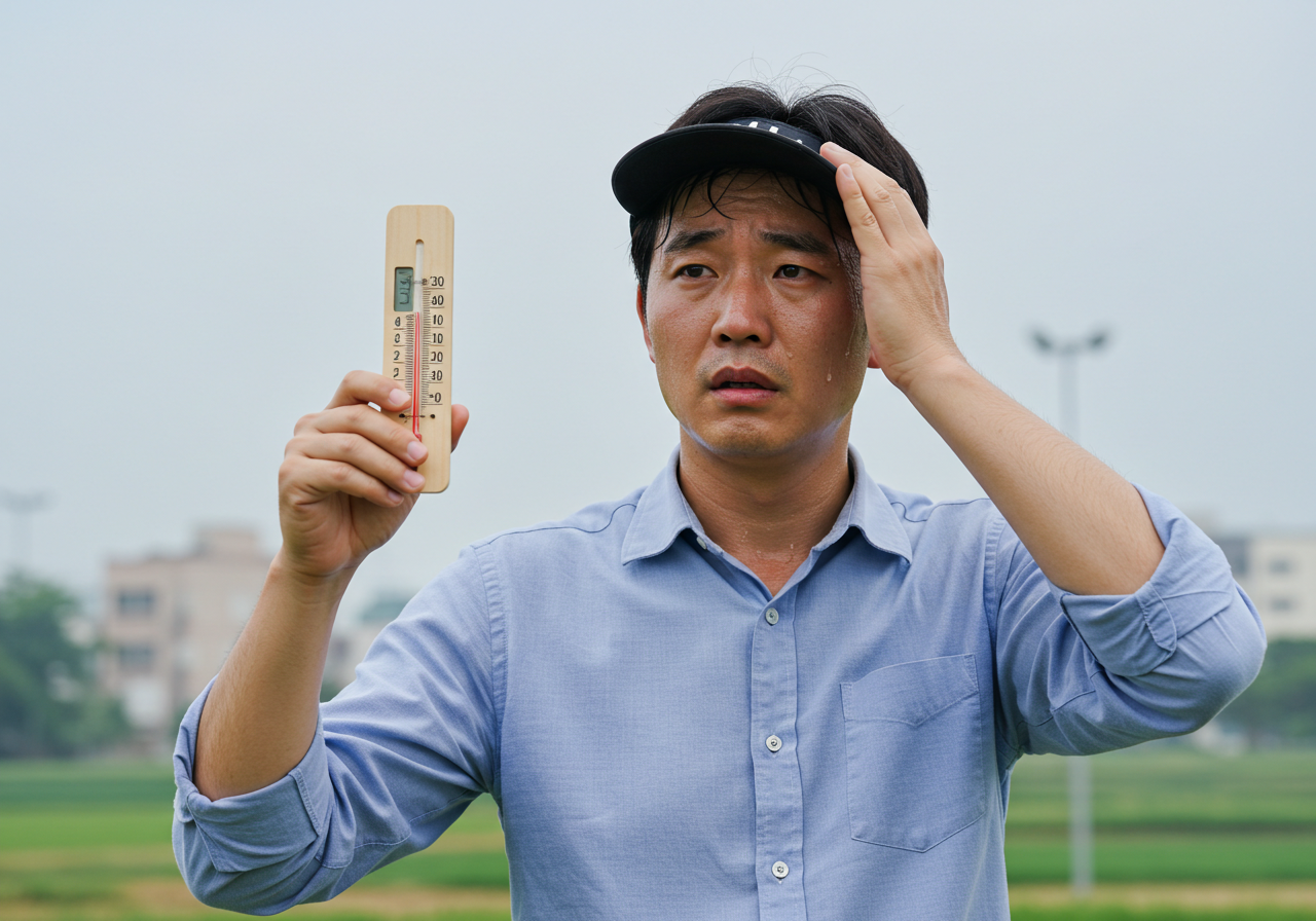 폭염주의보 기준, 몇 도부터일까?