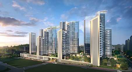 아크로리츠카운티-조감도