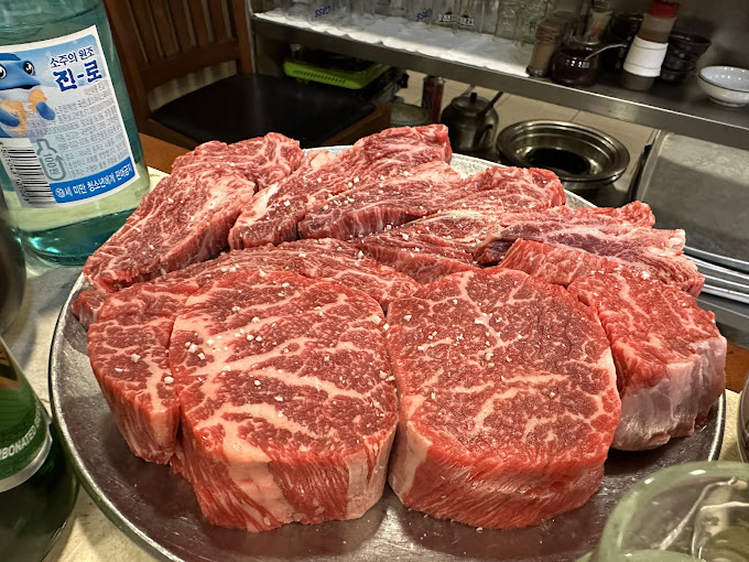 논현 영동시장 생등심 '원강'