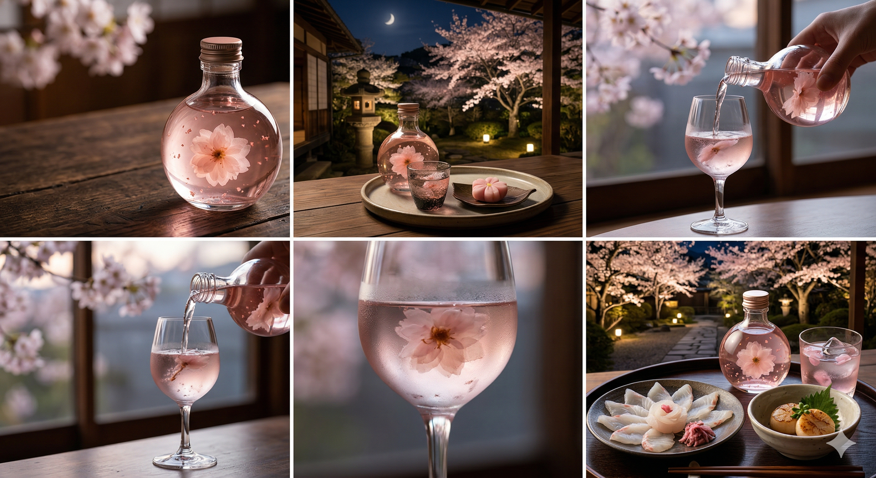 일본 사쿠라 사라사라(벚꽃술)