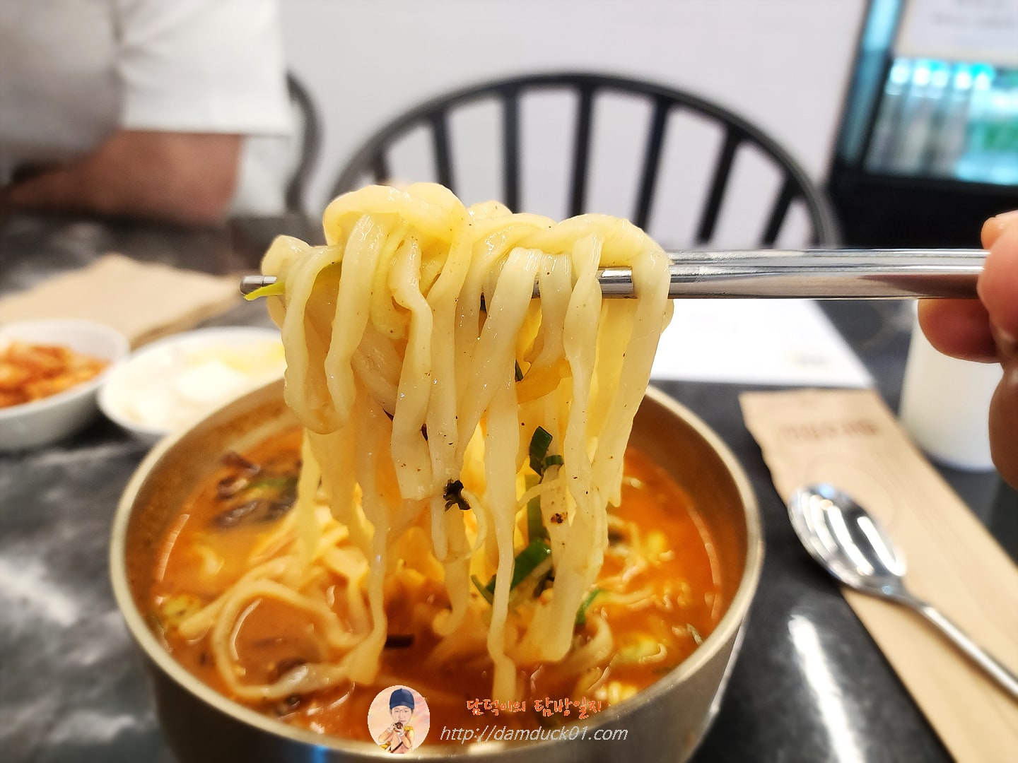 장칼국수