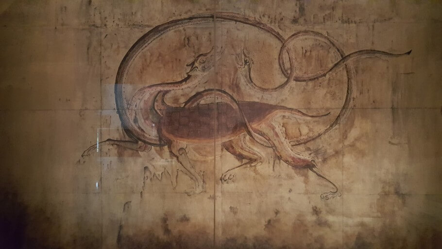 고구려고분벽화-사신도-북현무