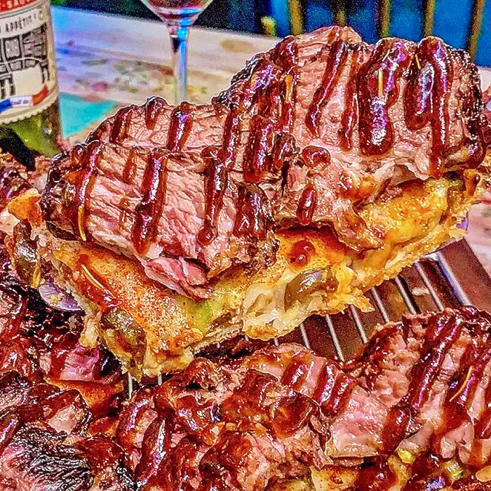 줄서는식당 입짧은햇님 박나래 텍사스 수비드 우대갈비 토핑 캐나다 랍스터 토핑 사각형 디트로이트 피자 맛집 도산공원 압구정로데오역 맛집 소개