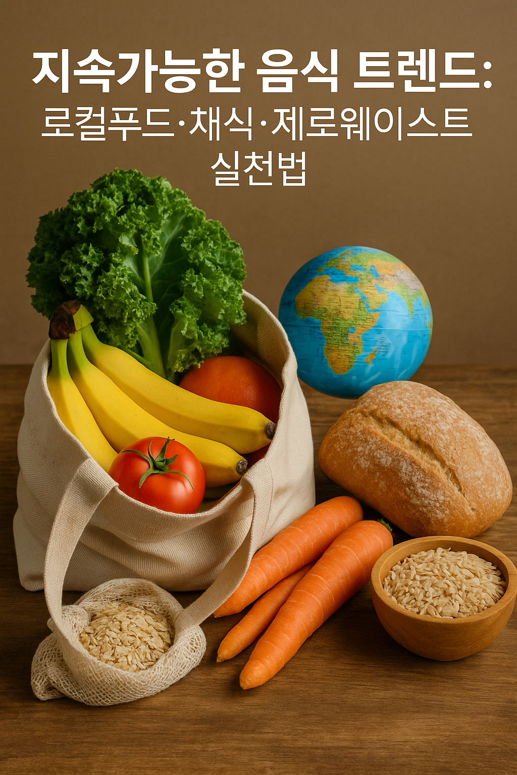 지속가능한 음식 트렌드