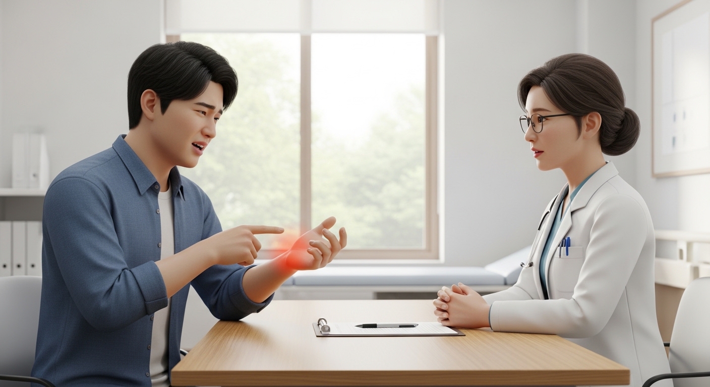 손목초음파, 목디스크방사통