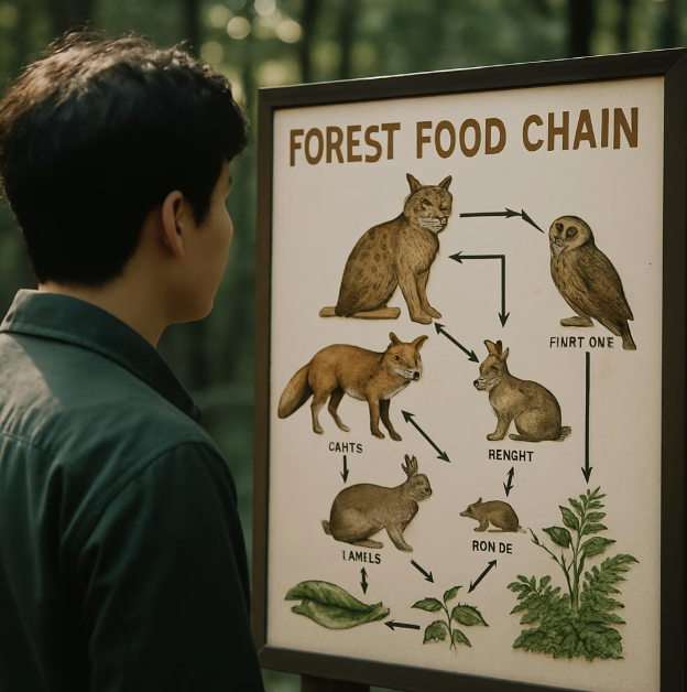 숲의 에너지를 순환시키는 '연결고리'