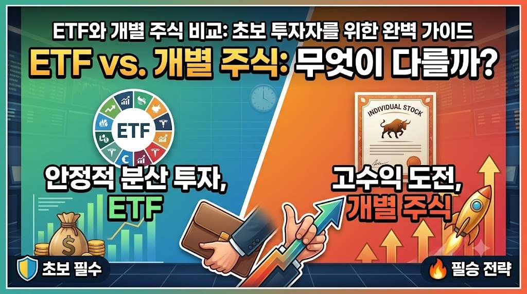 ETF와 주식 차이