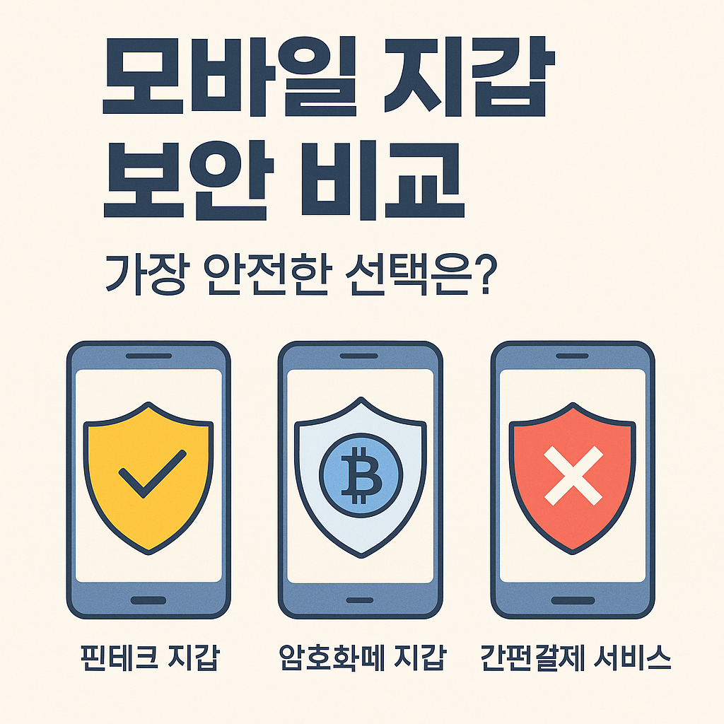 모바일 지갑 보안 비교 &ndash; 가장 안전한 선택은?