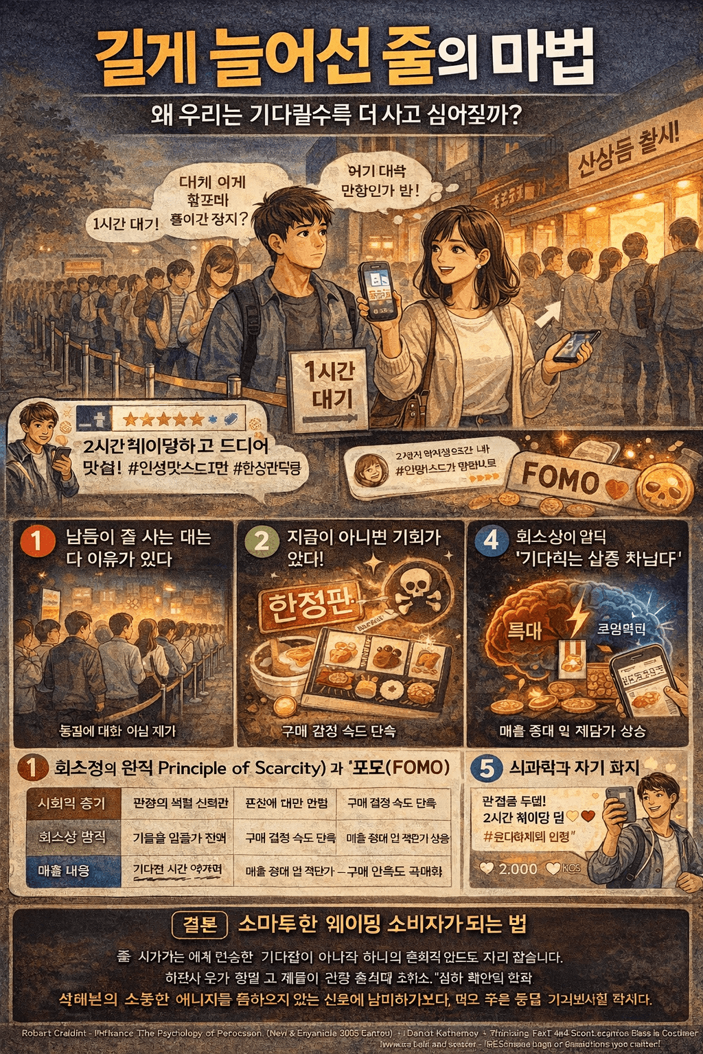 줄 서면 더 사고 싶어지는 이유 소비자 심리학의 숨겨진 트릭