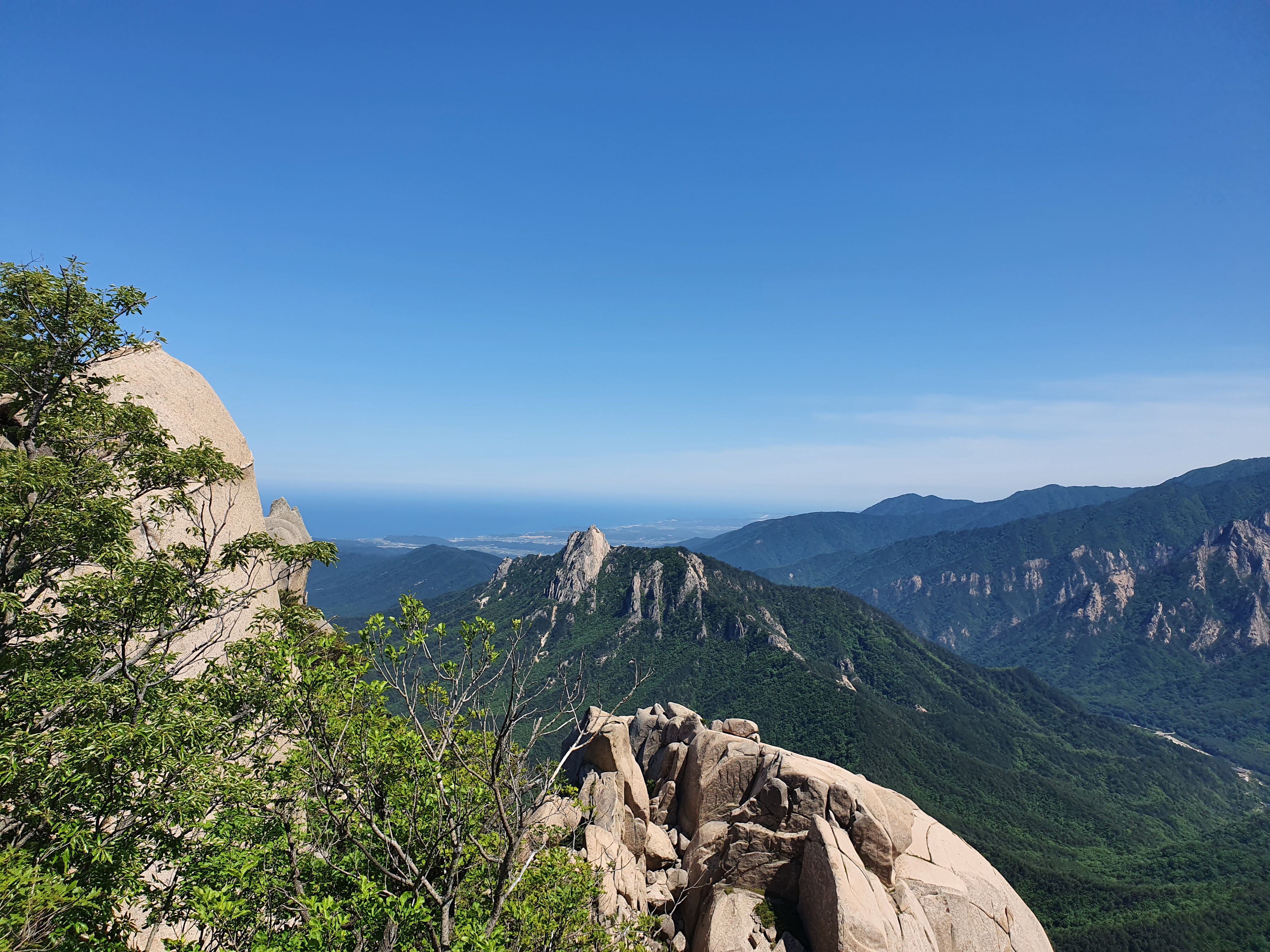 울산바위 정상 주변