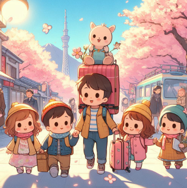 아이와 함께 하는 일본 여행 이미지