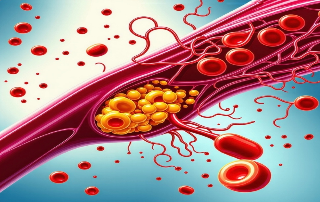 고지혈증 혈관 이미지