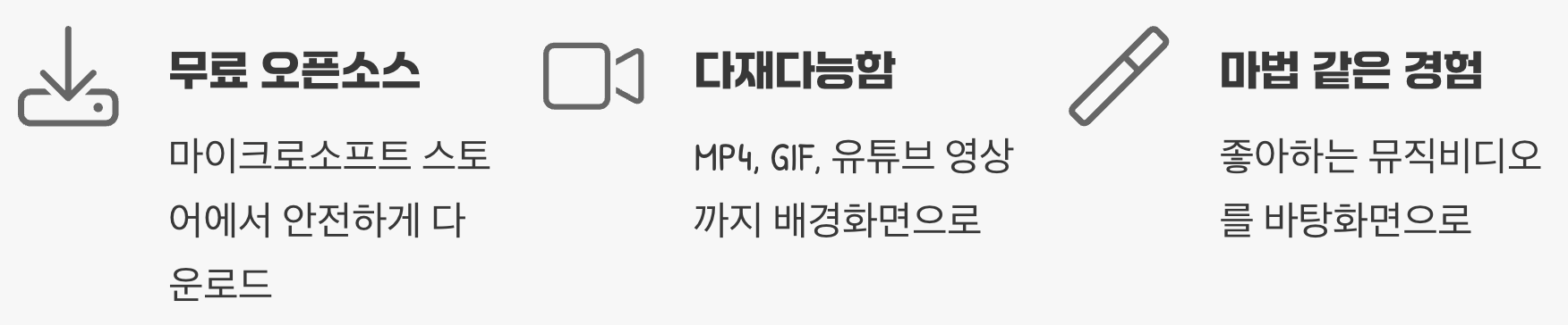 무료로 시작하는 최고의 선택, 'Lively Wallpaper'