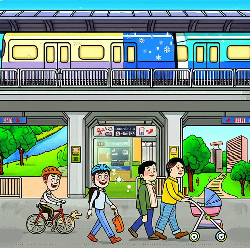 1호선 녹천역 열차 시간표와 첫차 막..