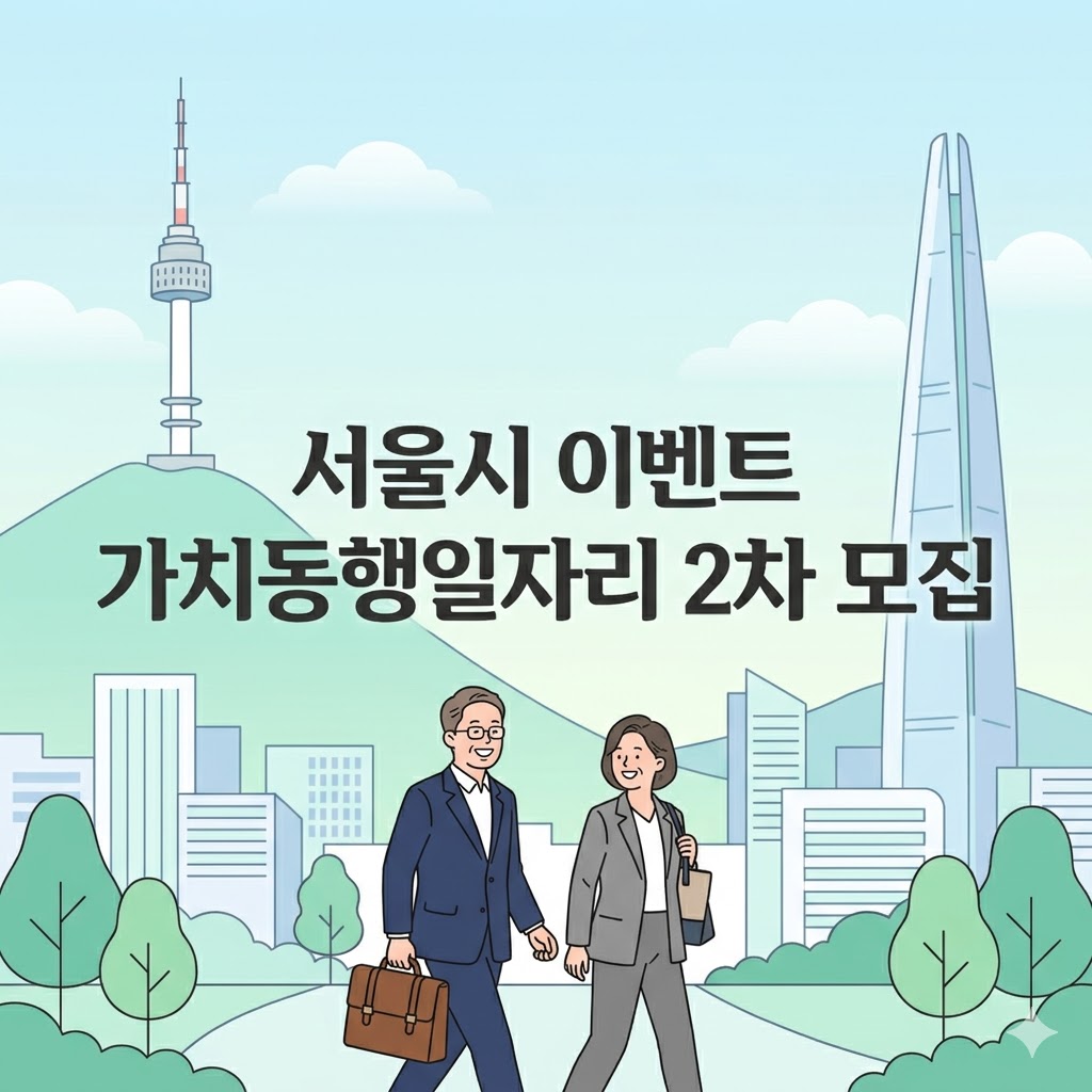 2026년 서울시 가치동행일자리 2차 모집 썸네일