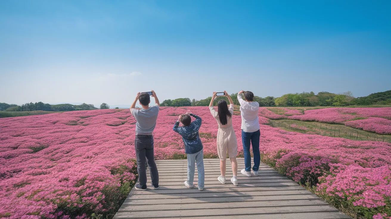 아이와 함께 즐기는 전국 철쭉 여행지 추천