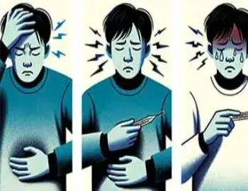 복통, 두통, 발열로 괴로워 하는 세 사람에게 나타난 명현 반응.