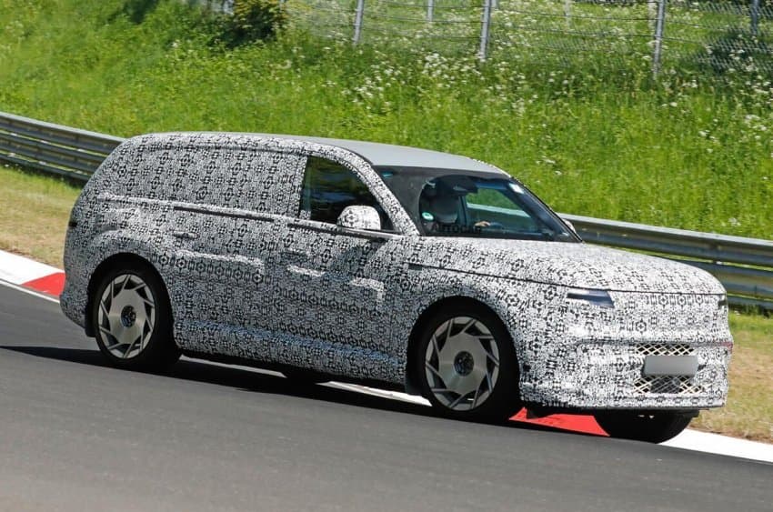 제네시스 GV90의 테스트카