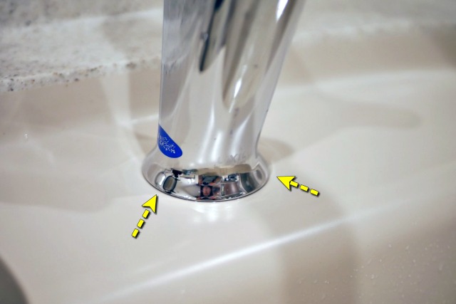 싱크대 곰팡이 제거방법, 수전 수도꼭지 곰팡이 청소팁