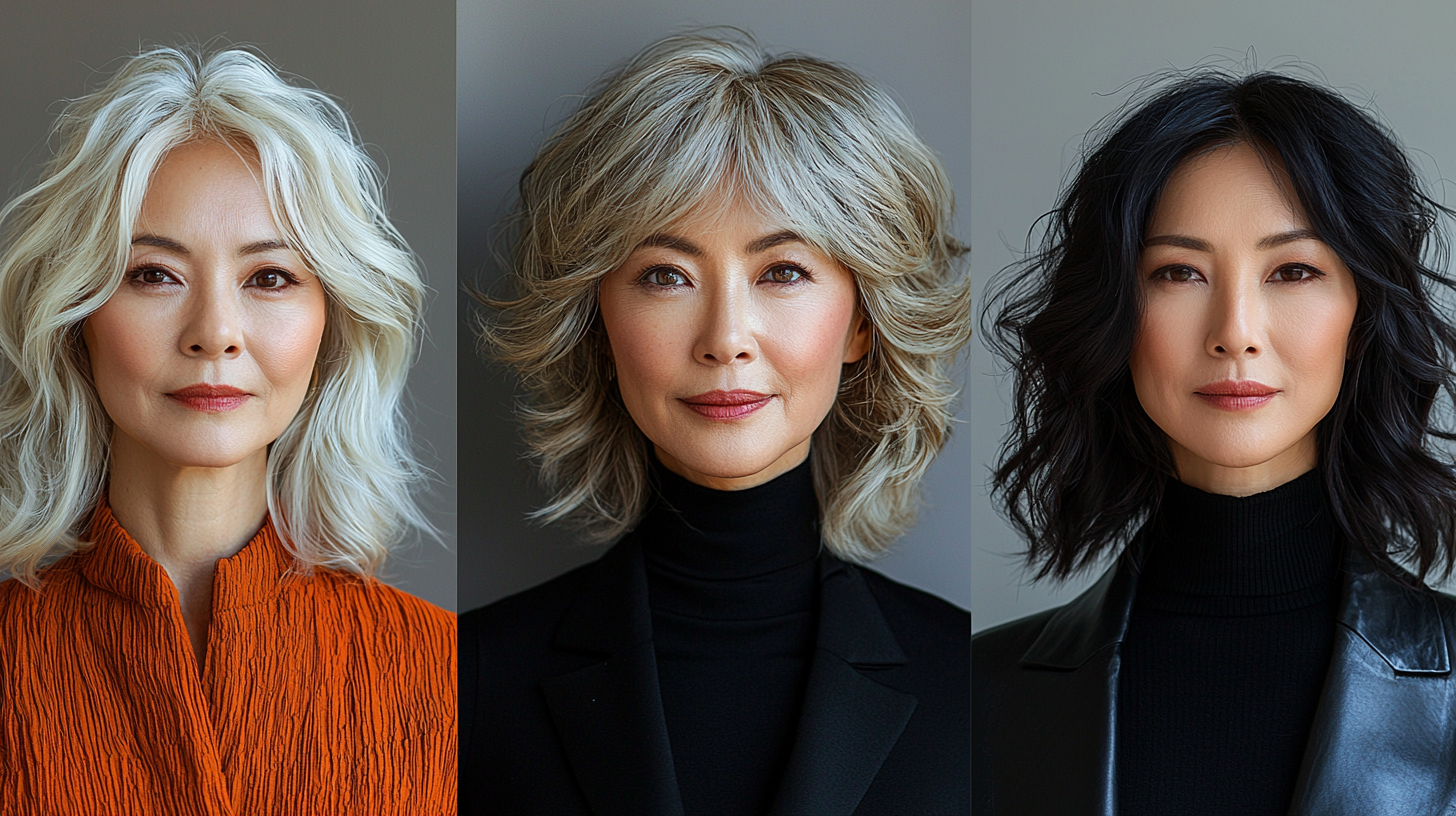 50대 여자 헤어스타일 추천✨ ❘ 동안 효과 UP! 얼굴형별 세련된 스타일 총정리