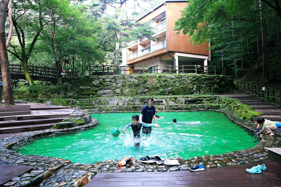 조령산 자연휴양림 물놀이장