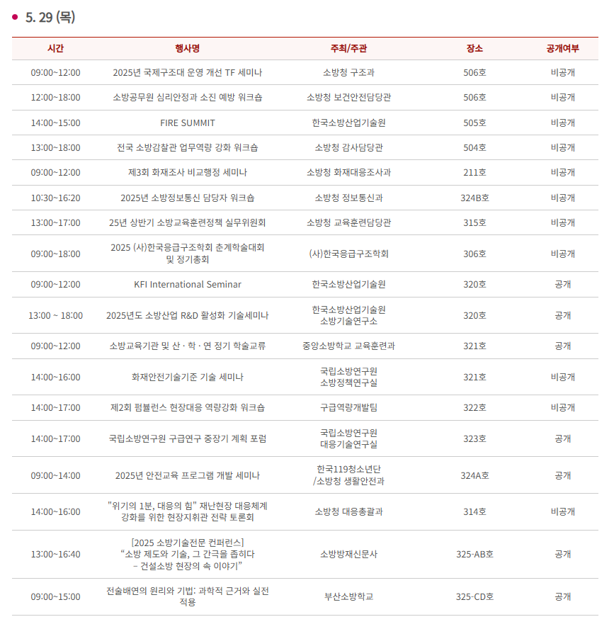 국제소방안전박람회