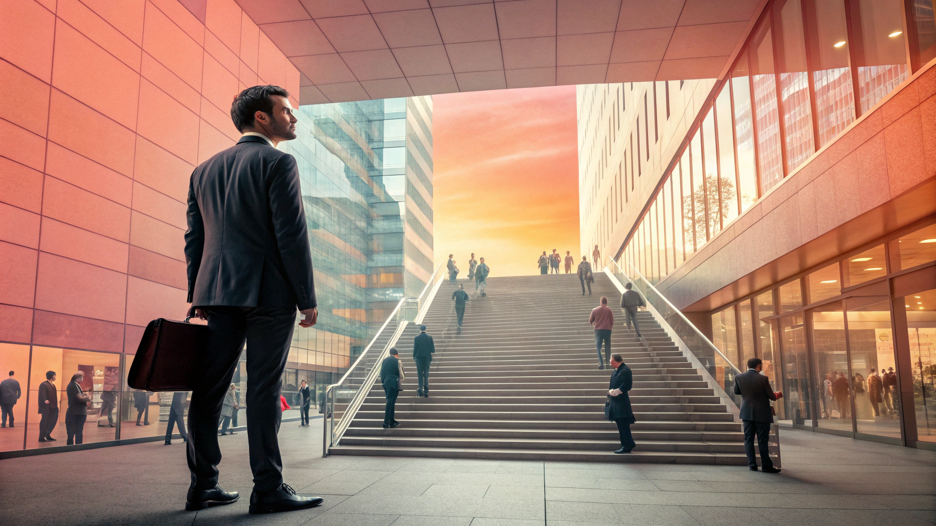 바쁜 직장인을 위한 현실 운동법, 계단은 최고의 피트니스 공간