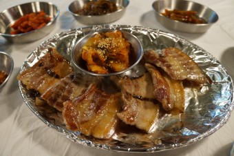 지리산 흑돼지 직화구이 