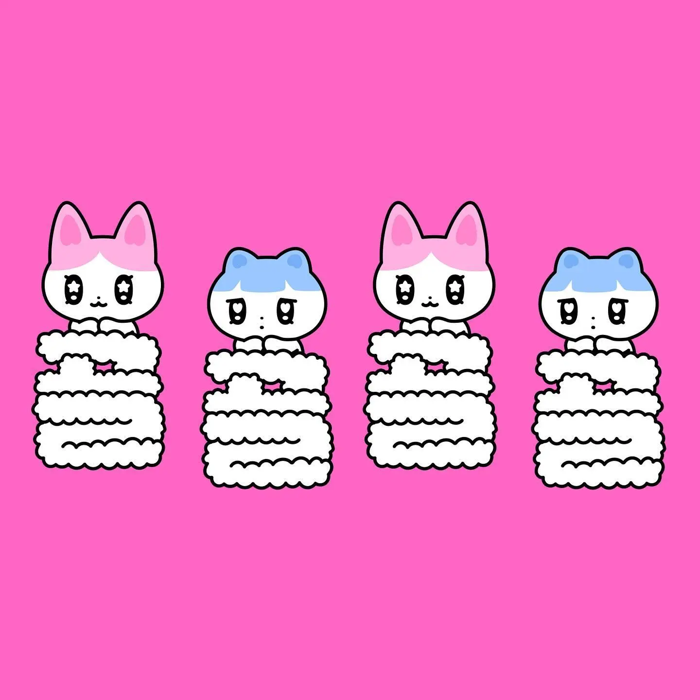 카카오톡 신규 캐릭터 오늘도 골골즈 김콩이 박밤이 출시! 카톡 임티 무료 이모티콘 인스타그램 톡채널