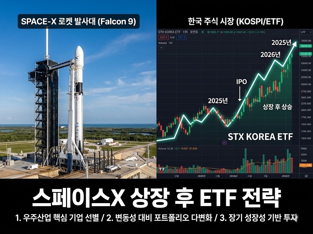 스페이스X 상장 후 ETF 전략