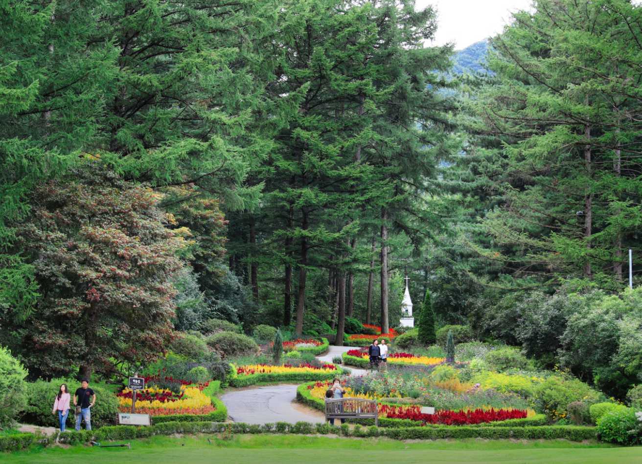 아침고요수목원