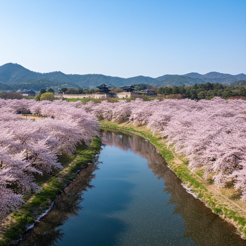2026년 진주 벚꽃 만개 시기와 나..