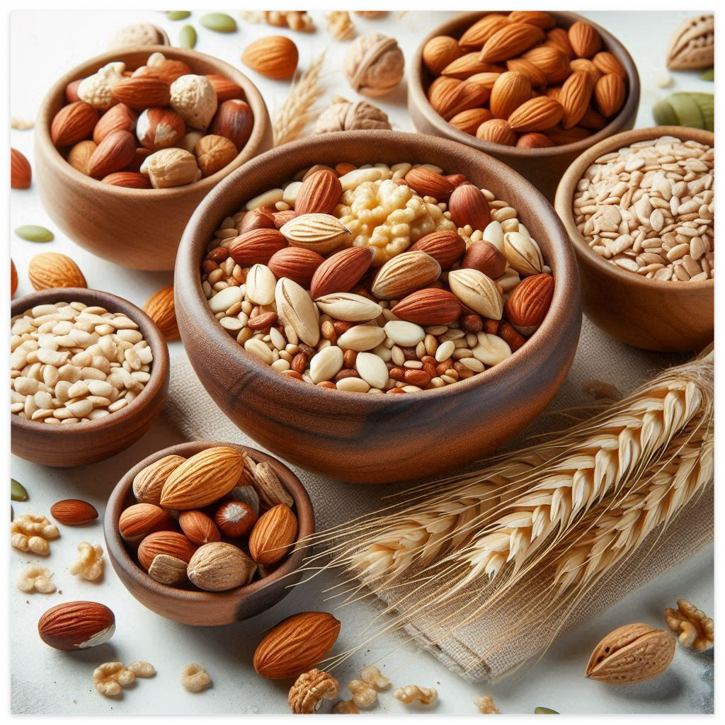 눈에 좋은 음식 씨앗, 견과류