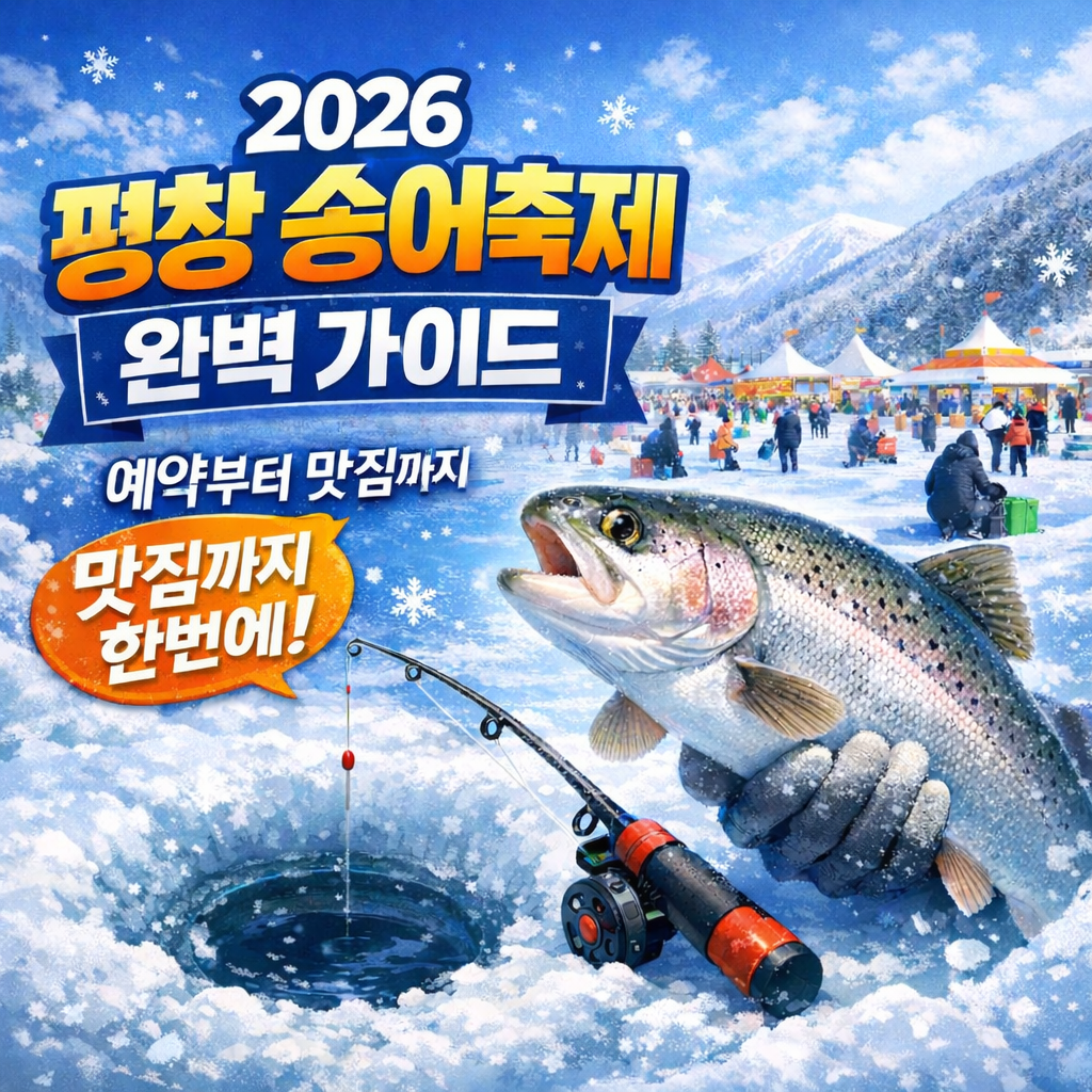 2026 평창 송어축제 사전 예약하러 가기