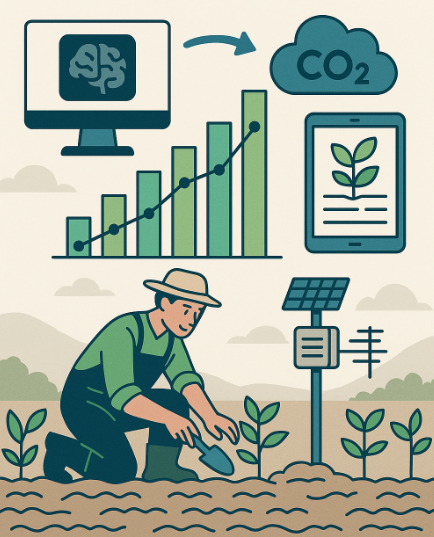 AI 기반 탄소저감 농법 최적화 시스템