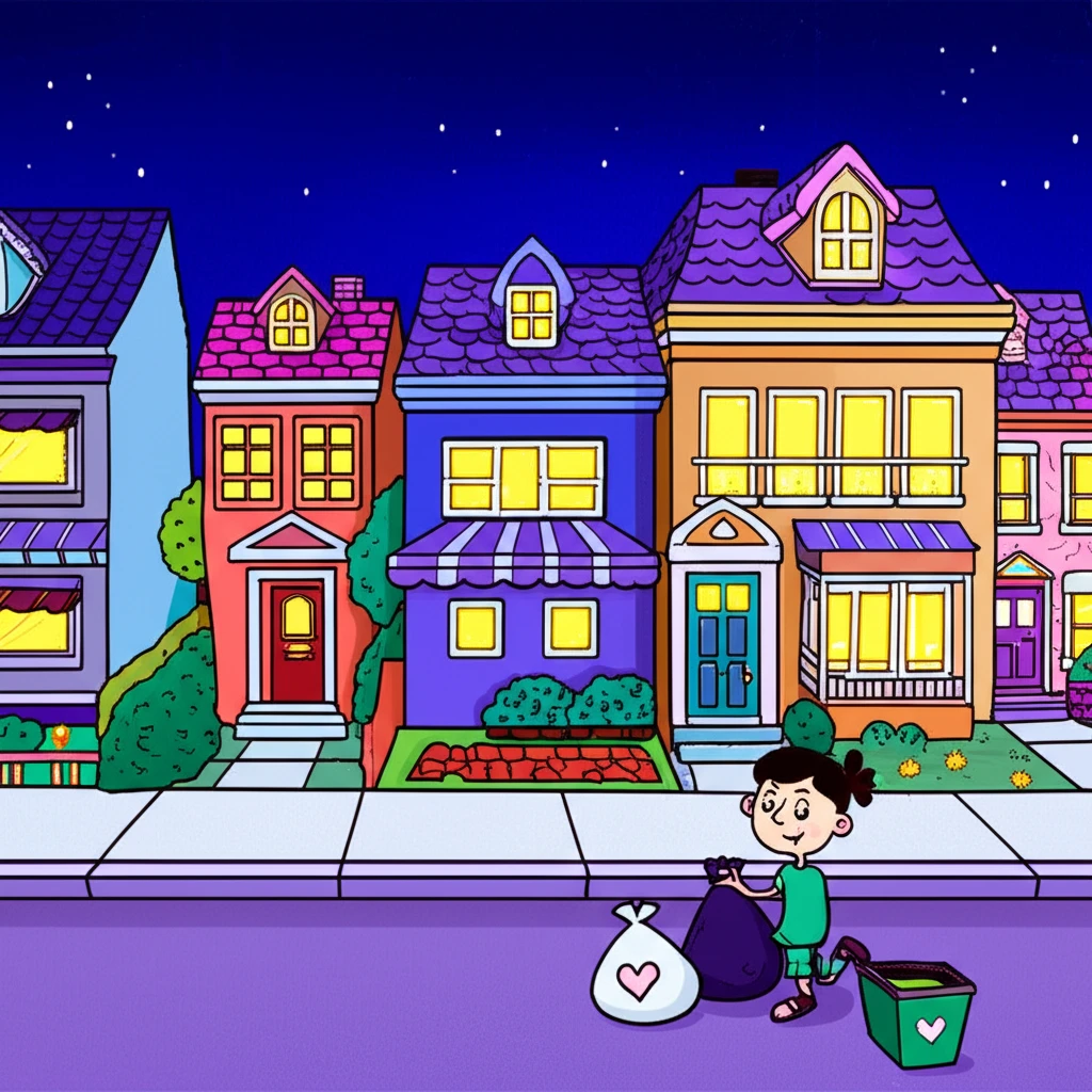 신정동 쓰레기 배출 시간표! 일반 음..