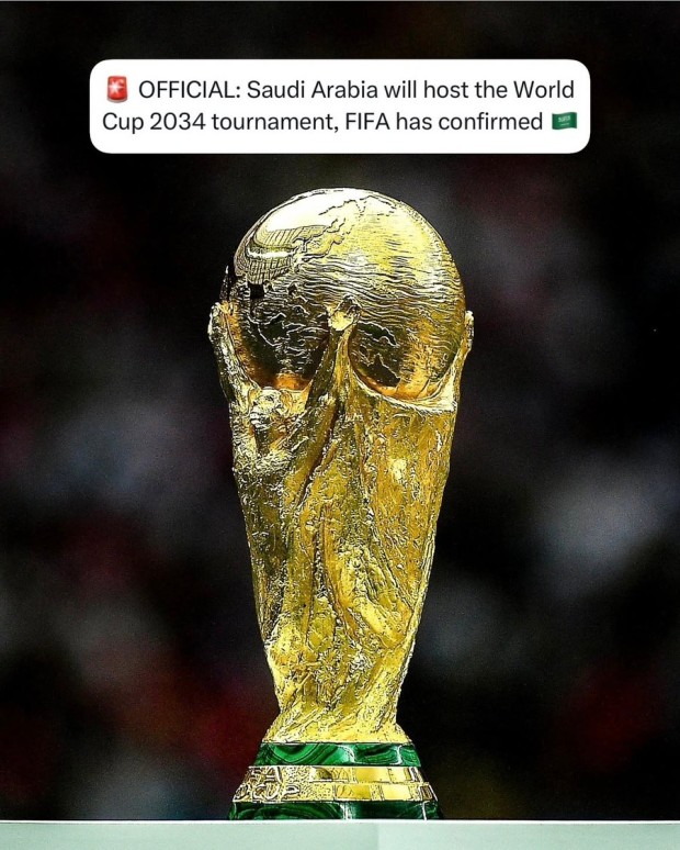 2034년 FIFA 월드컵 사우디아라비아 단독 개최 확정