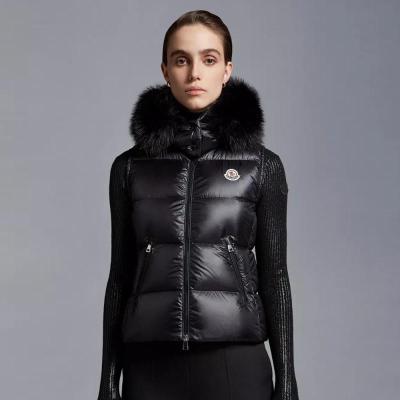 몽클레어 여성 패딩조끼 갈리뉴 갈리눌 블랙 Gallinule