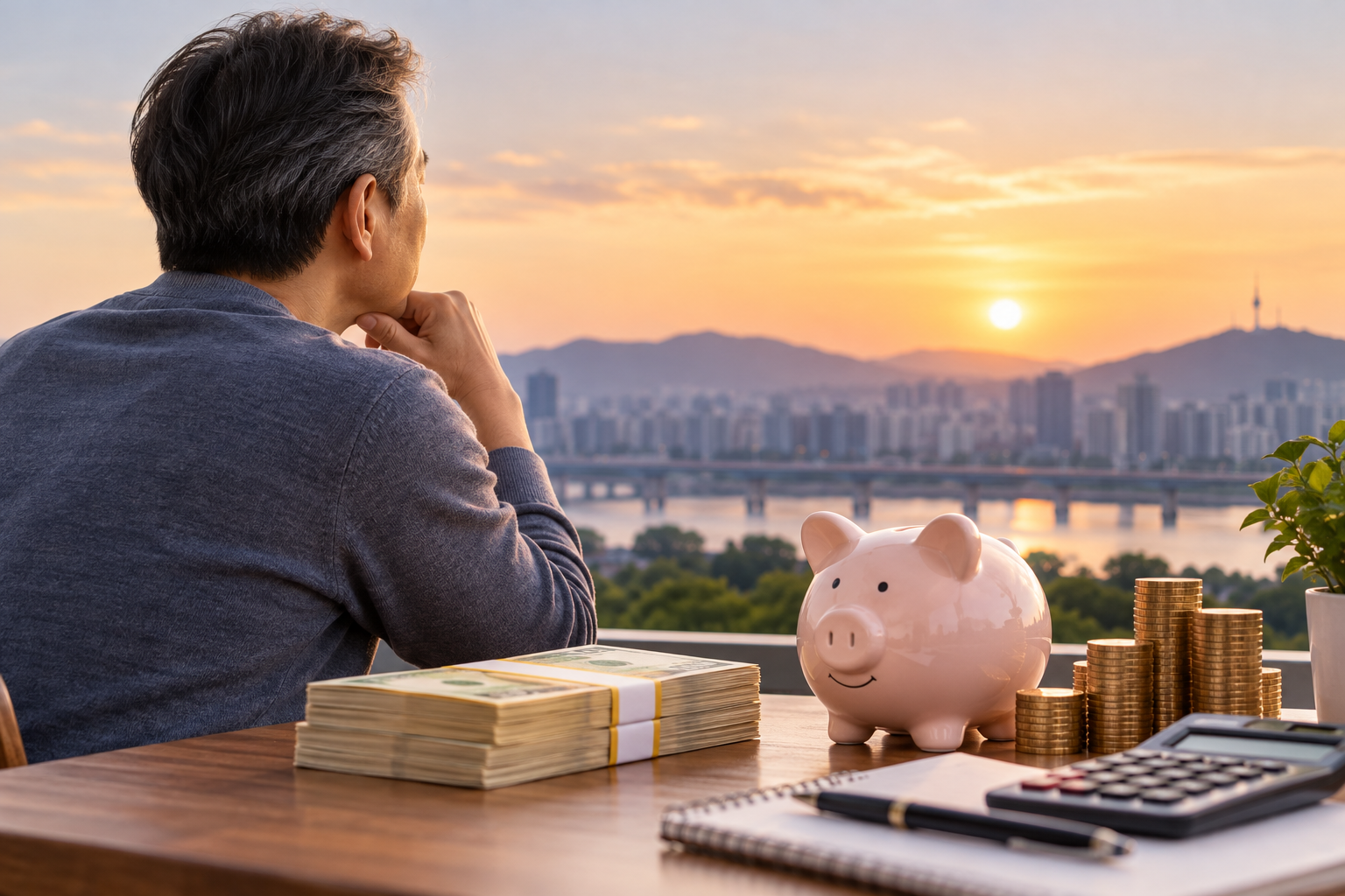 50대 퇴직, 현금 1억 원, 노후자금 관리, 정기예금, 은퇴 준비, 원금 보호