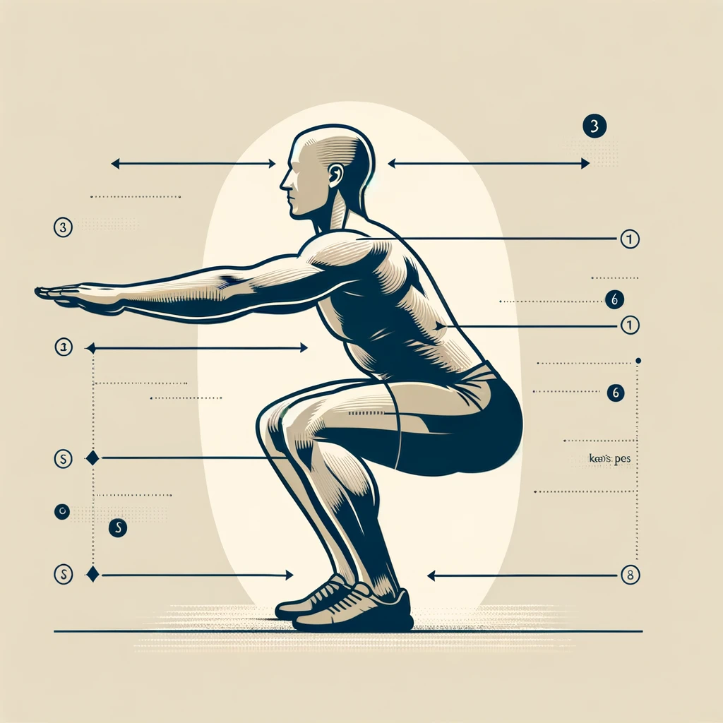 기본적인 스쿼트 자세