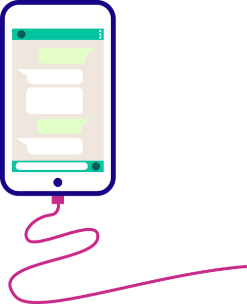 충전중인휴대폰