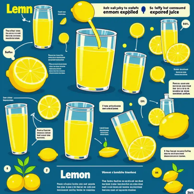 레몬즙 유통기한 지난 거, 안전하게 먹는 방법