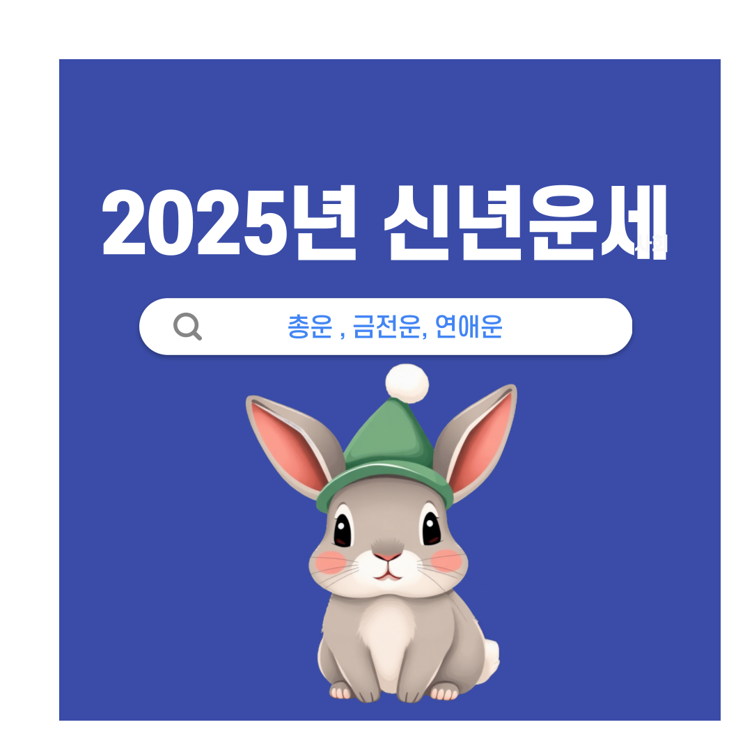 2025신년운세토끼띠