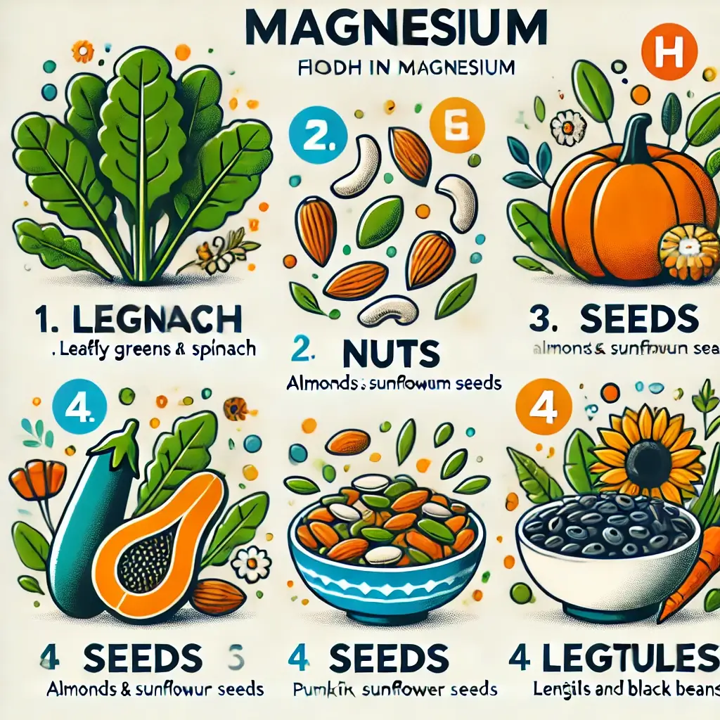 마그네슘이 풍부한 음식