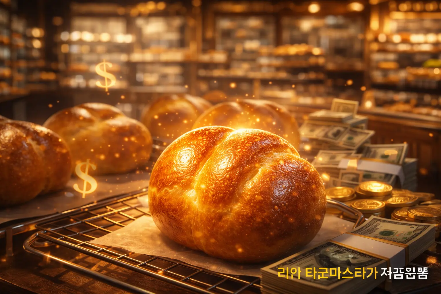 수많은 빵 중에 '직접 골랐다': 완벽한 선택과 투자 성공