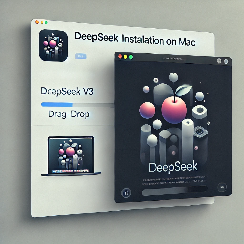 DeepSeek V3 Mac 설치 화면