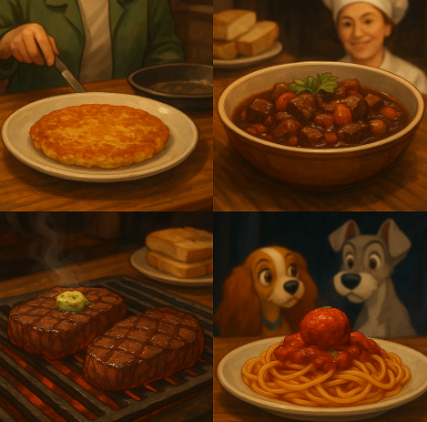 영화 속 음식들